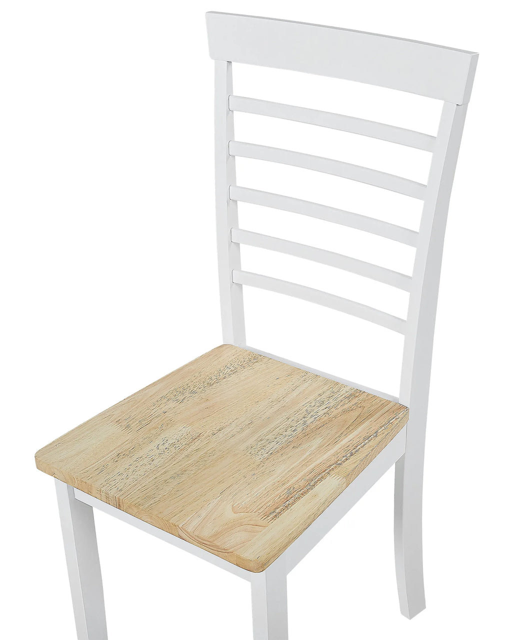 Set of 2 Dining Chairs BATTERSBY Wood White
