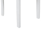 Set of 2 Dining Chairs BATTERSBY Wood White