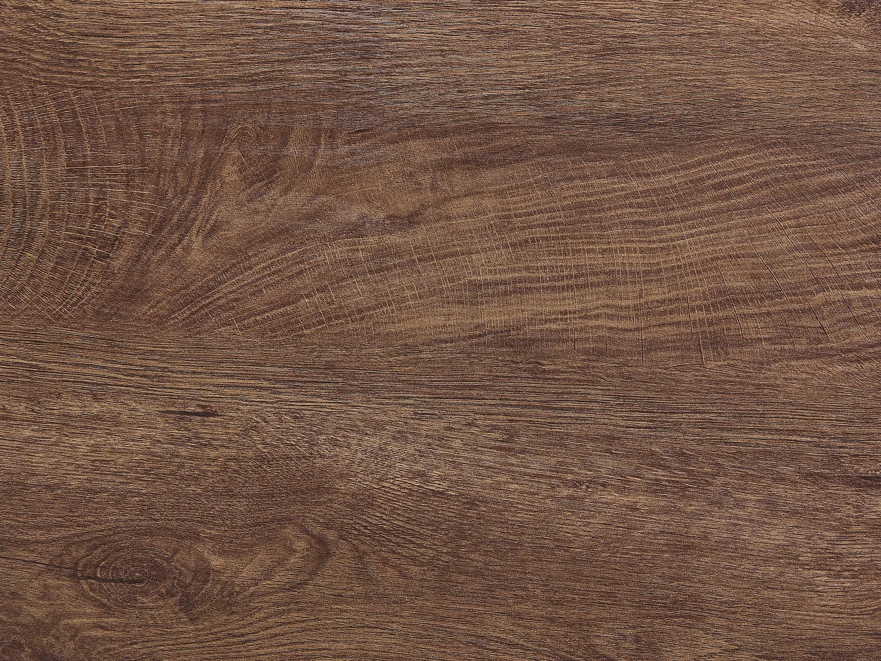 Extending Dining Table CALIFORNIA Dark Brown 160/200 cm 90 cm
