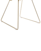 Set of 2 Dining Chairs AURORA Metal Gold