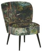 Armchair VOSS Fabric Dark Green