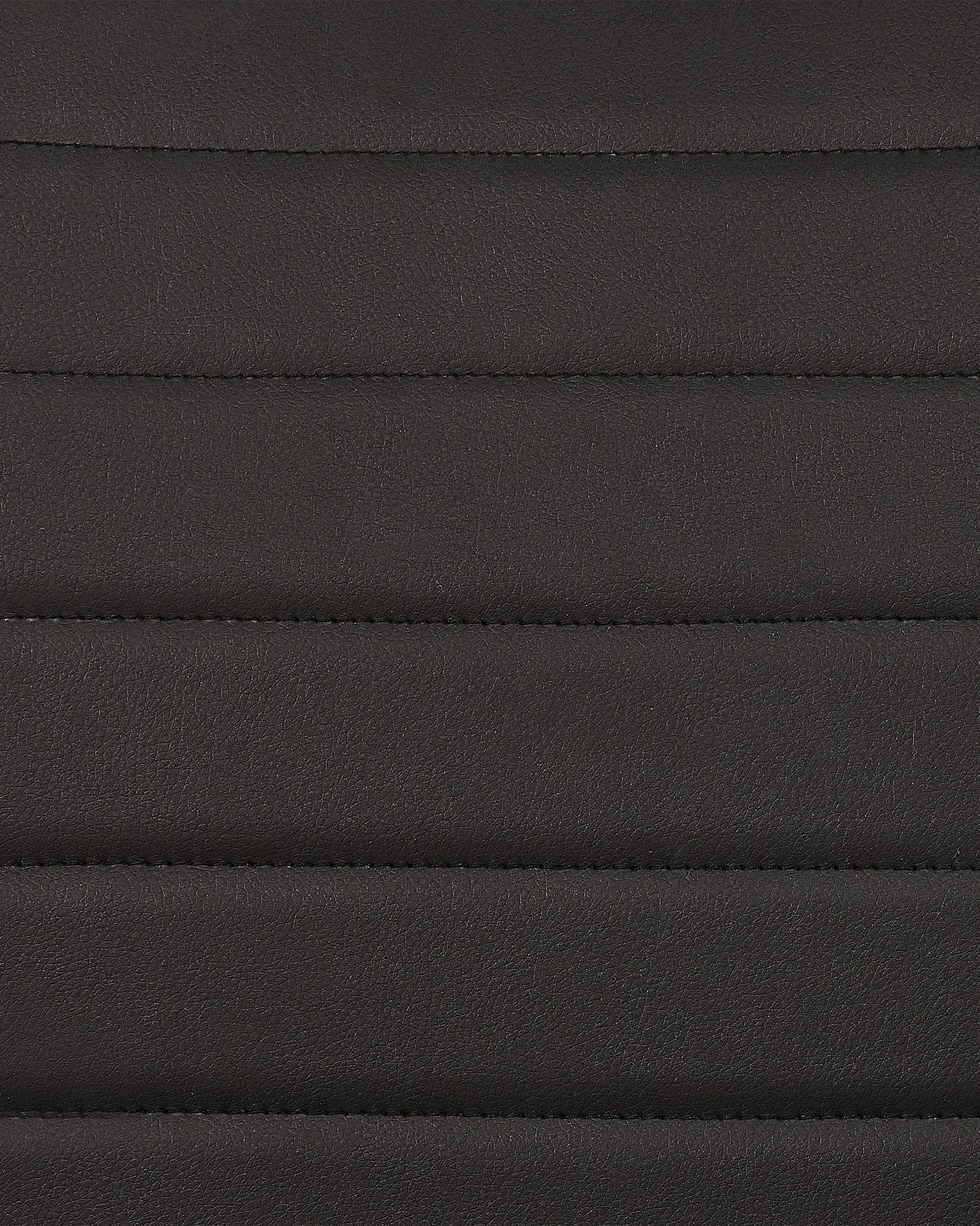 Set of 2 Conference Chairs BUFORD Faux Leather Black
