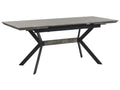 Extending Dining Table BENSON Light Grey 140/180 cm 80 cm