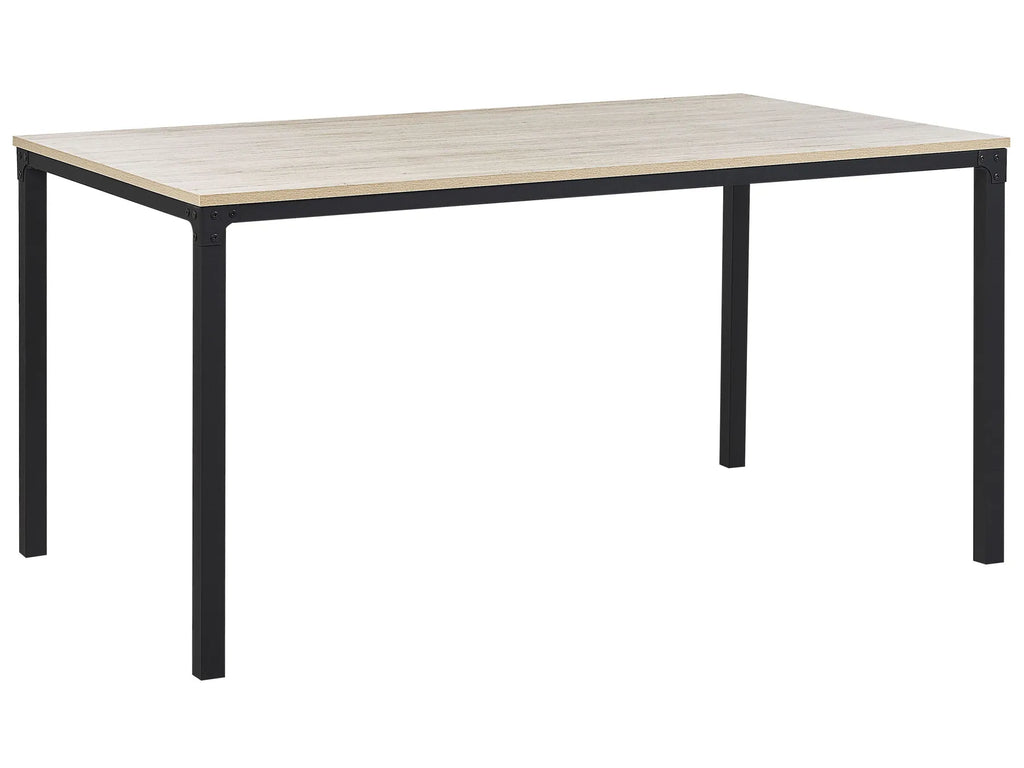 Dining Table HOCKLEY Light Brown 150 cm 90 cm