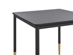 Dining Table SHALFORD Black 80 cm 80 cm