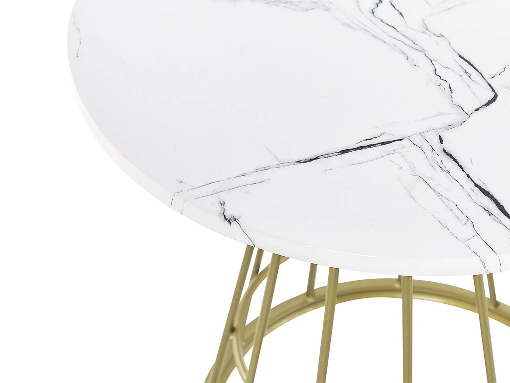 Coffee Table CONCAN White Marble