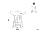 Coffee Table CONCAN White Marble