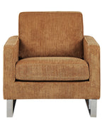 Armchair VIND Corduroy Light Brown