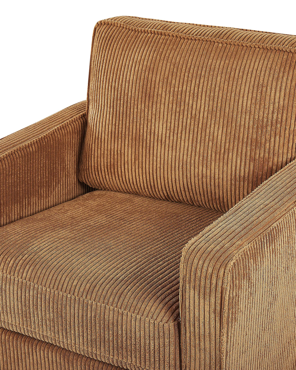 Armchair VIND Corduroy Light Brown