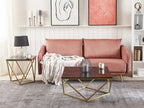 Side Table MALIBU Black/ Gold