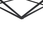Side Table MALIBU Marble/ Black