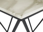 Side Table MALIBU Marble/ Black