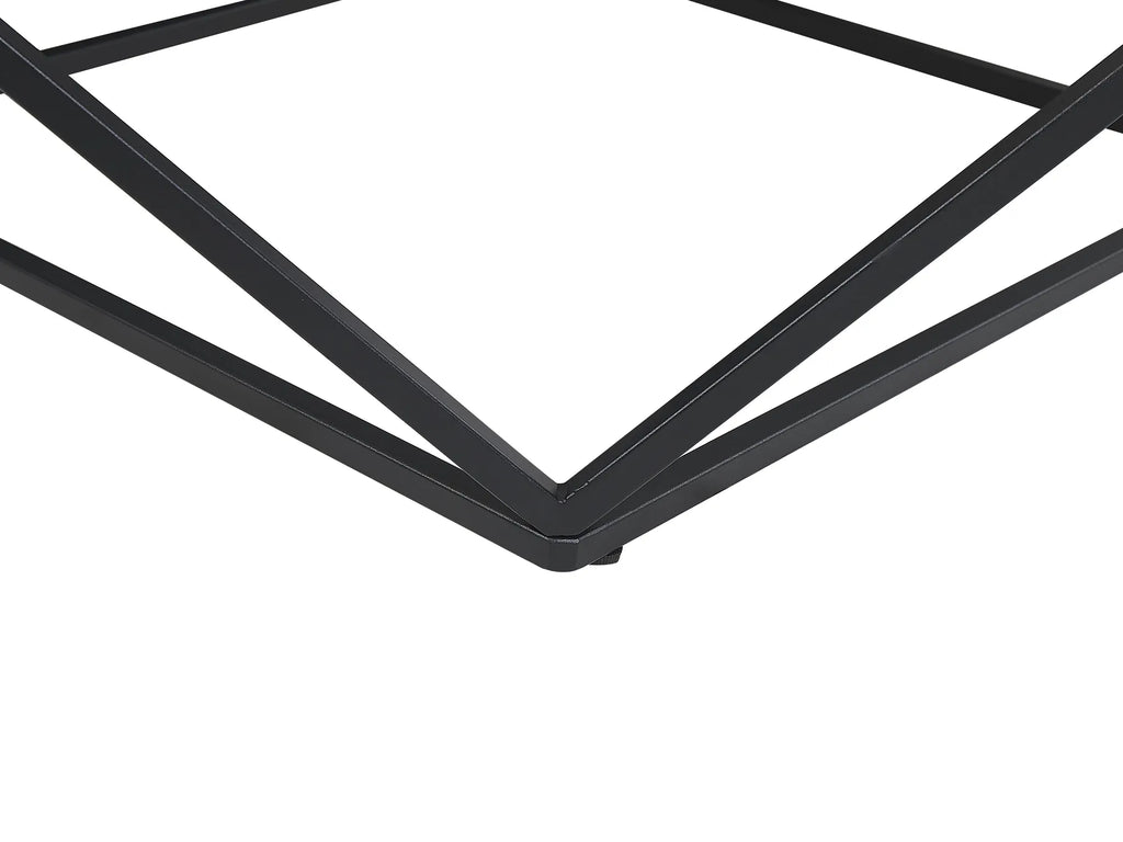 Coffee Table MALIBU Black Marble