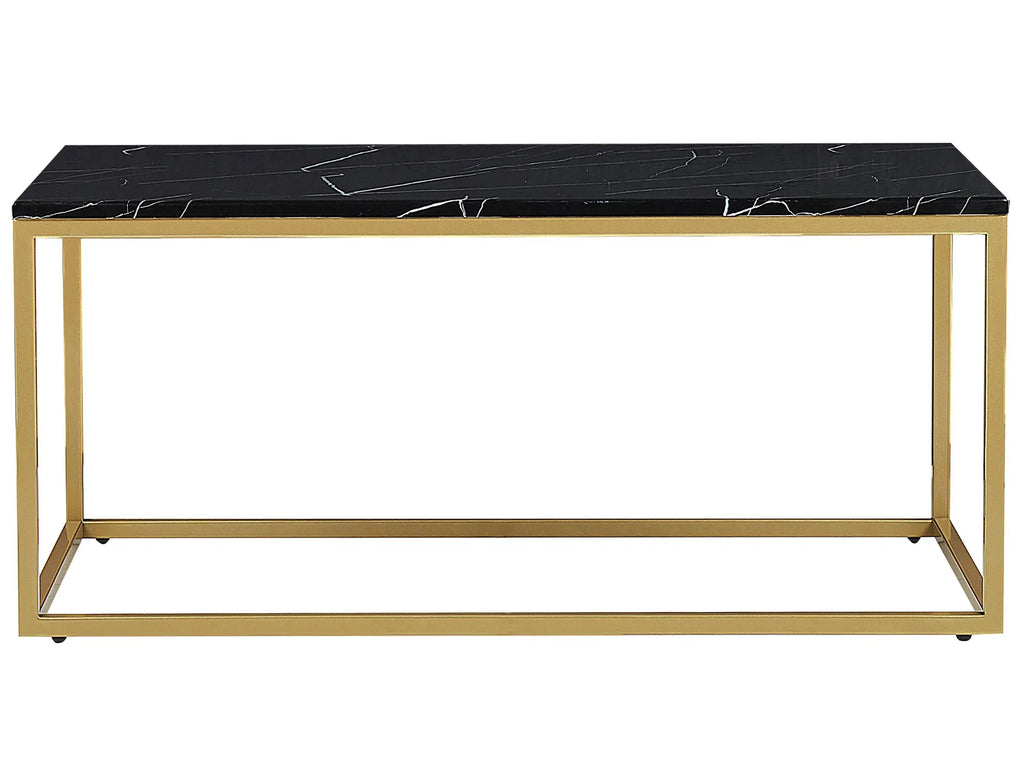 Coffee Table DELANO Black/ Gold