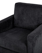 Armchair VIND Corduroy Black