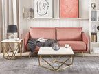 Side Table MALIBU Beige Marble