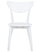 Set of 2 Dining Chairs ROXBY White