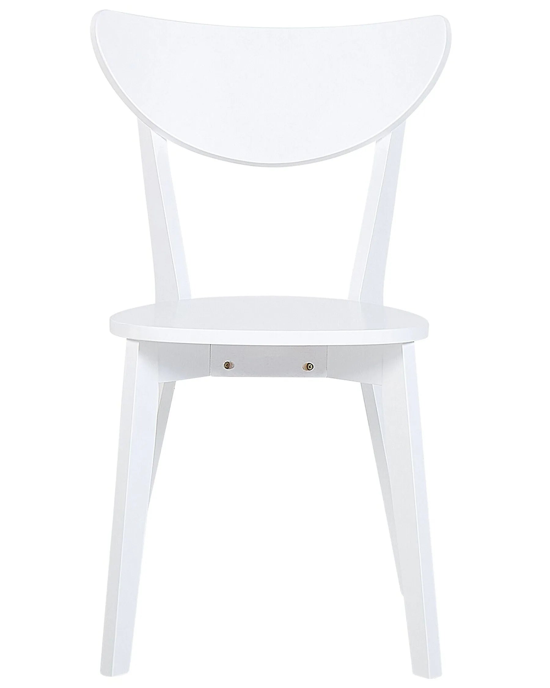 Set of 2 Dining Chairs ROXBY White