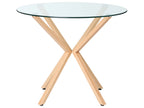 Dining Table ALTURA Transparent 90 cm 90 cm