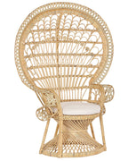 Peacock Chair EMMANUELLE Rattan Natural