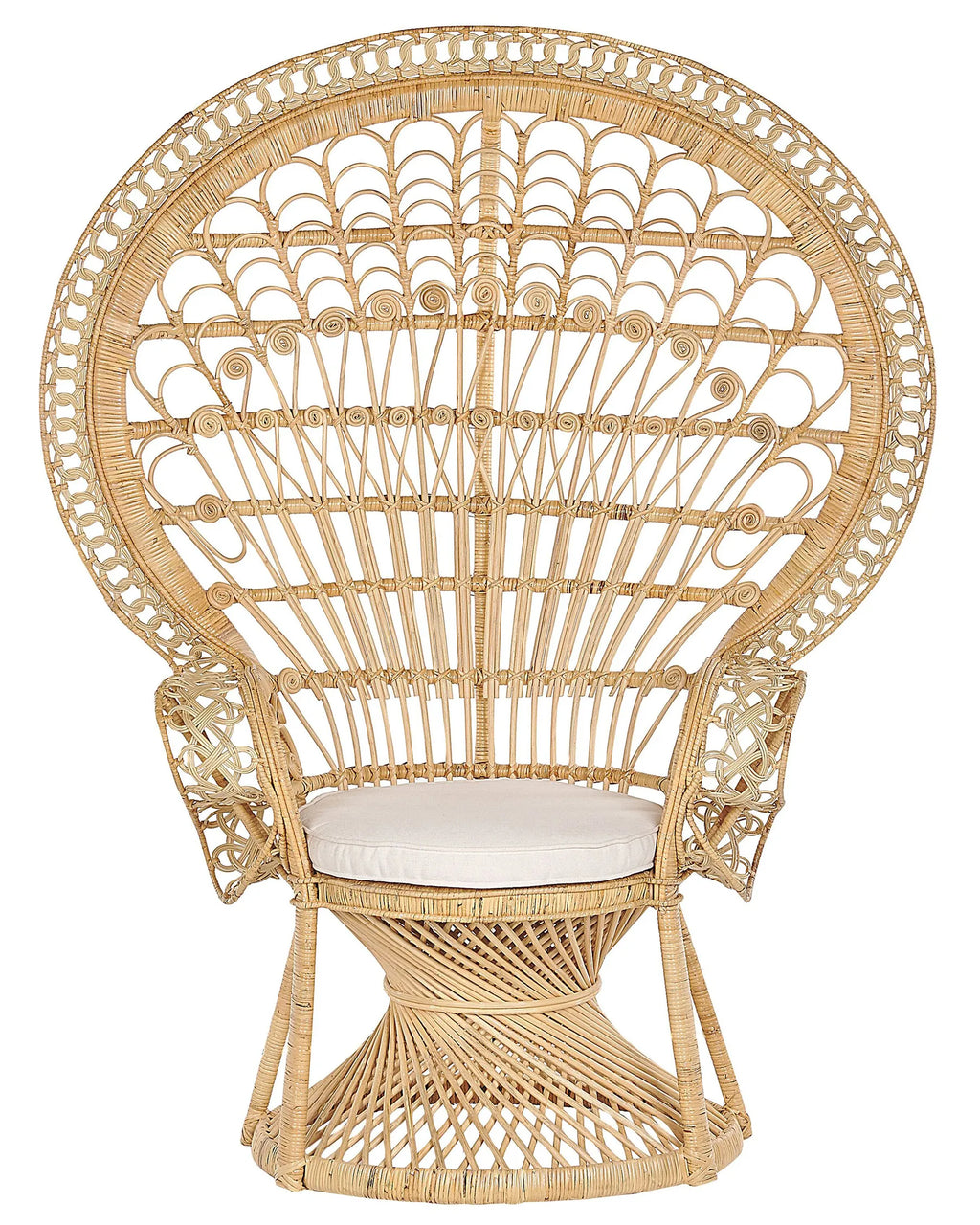 Peacock Chair EMMANUELLE Rattan Natural