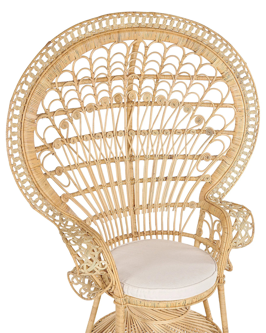 Peacock Chair EMMANUELLE Rattan Natural