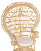Peacock Chair EMMANUELLE Rattan Natural