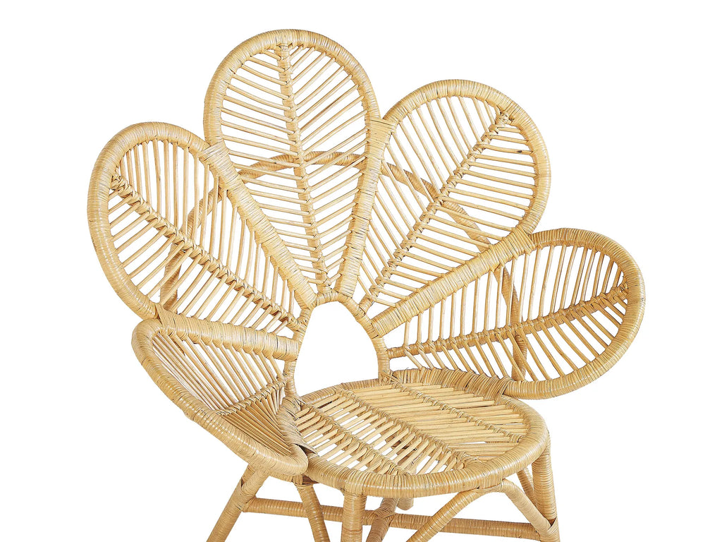 Peacock Chair FLORENTINE Rattan Natural
