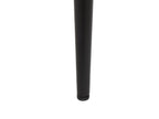 Extending Dining Table MALDON Black 160/200 cm 90 cm
