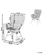 Dining Chair TOGO Rattan Natural