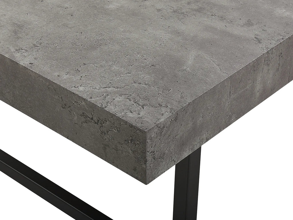 Coffee Table DELUZ Grey Concrete Effect