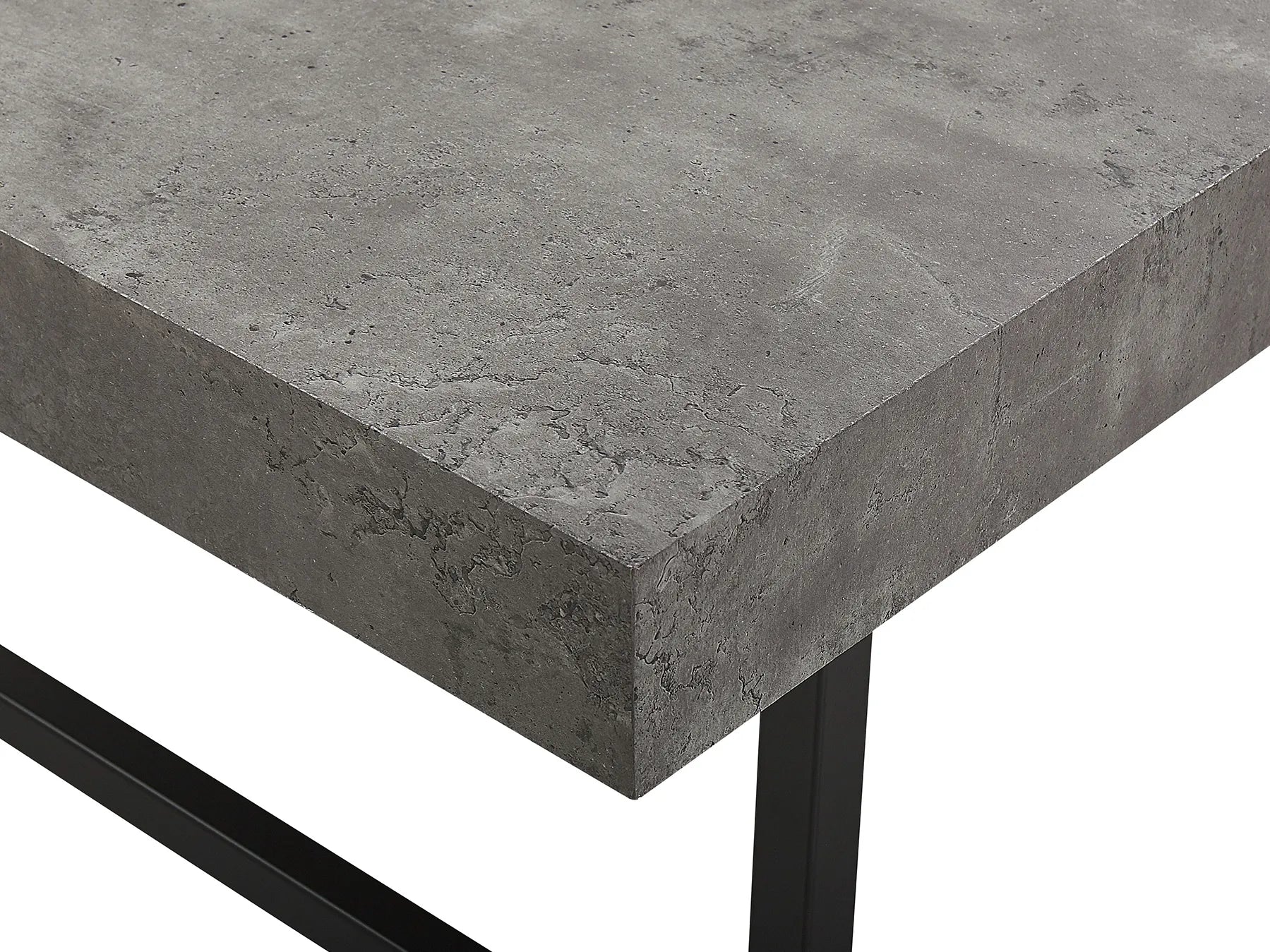 Coffee Table DELUZ Grey Concrete Effect