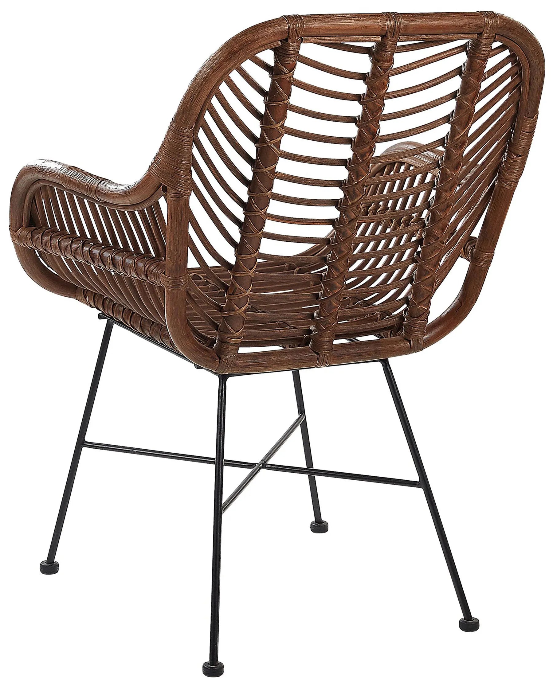Dining Chair CANORA Rattan Brown