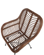 Dining Chair CANORA Rattan Brown