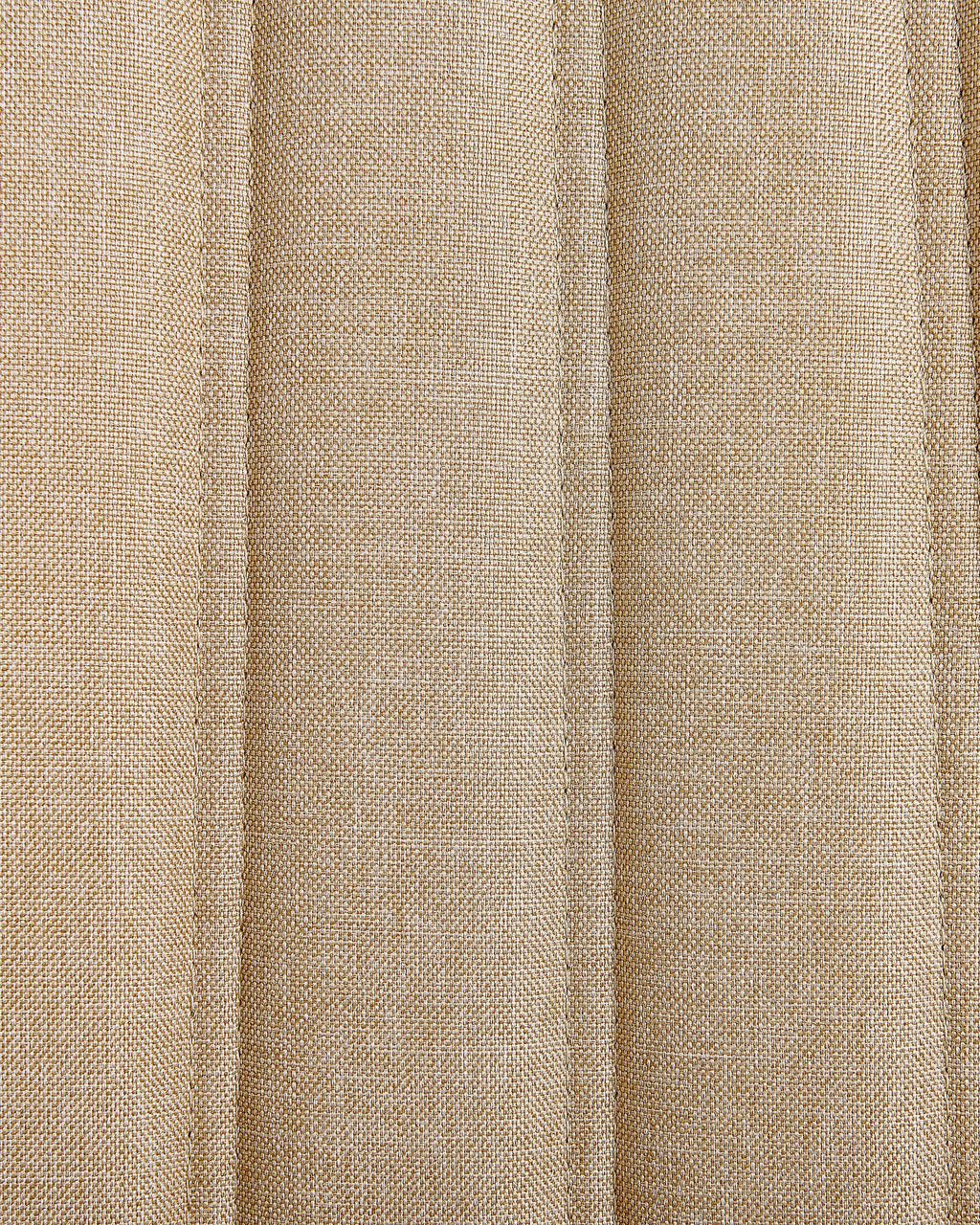 Set of 2 Dining Chairs CALGARY Fabric Sand Beige