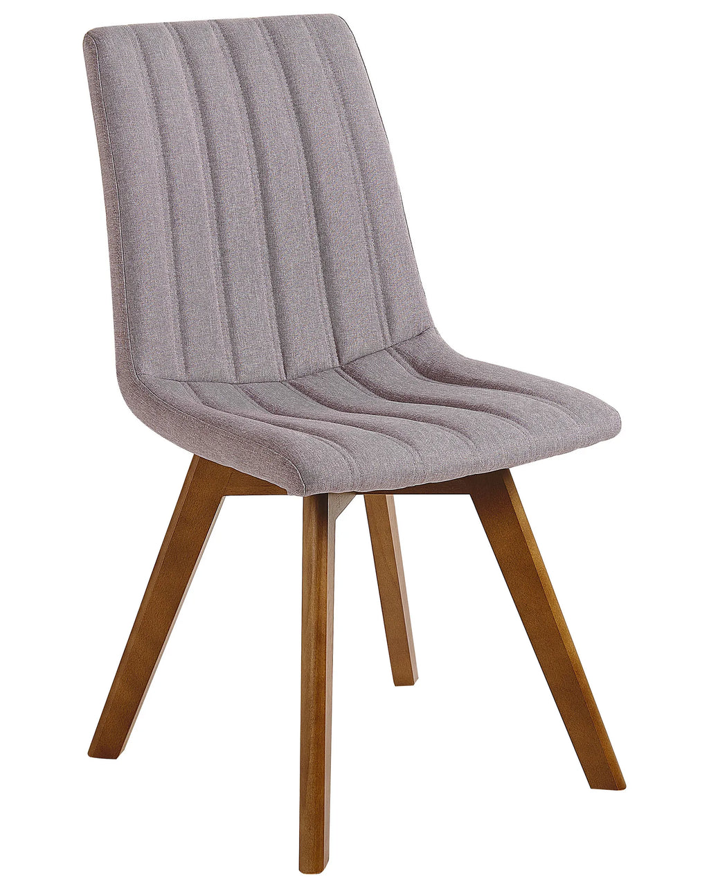 Set of 2 Dining Chairs CALGARY Fabric Taupe