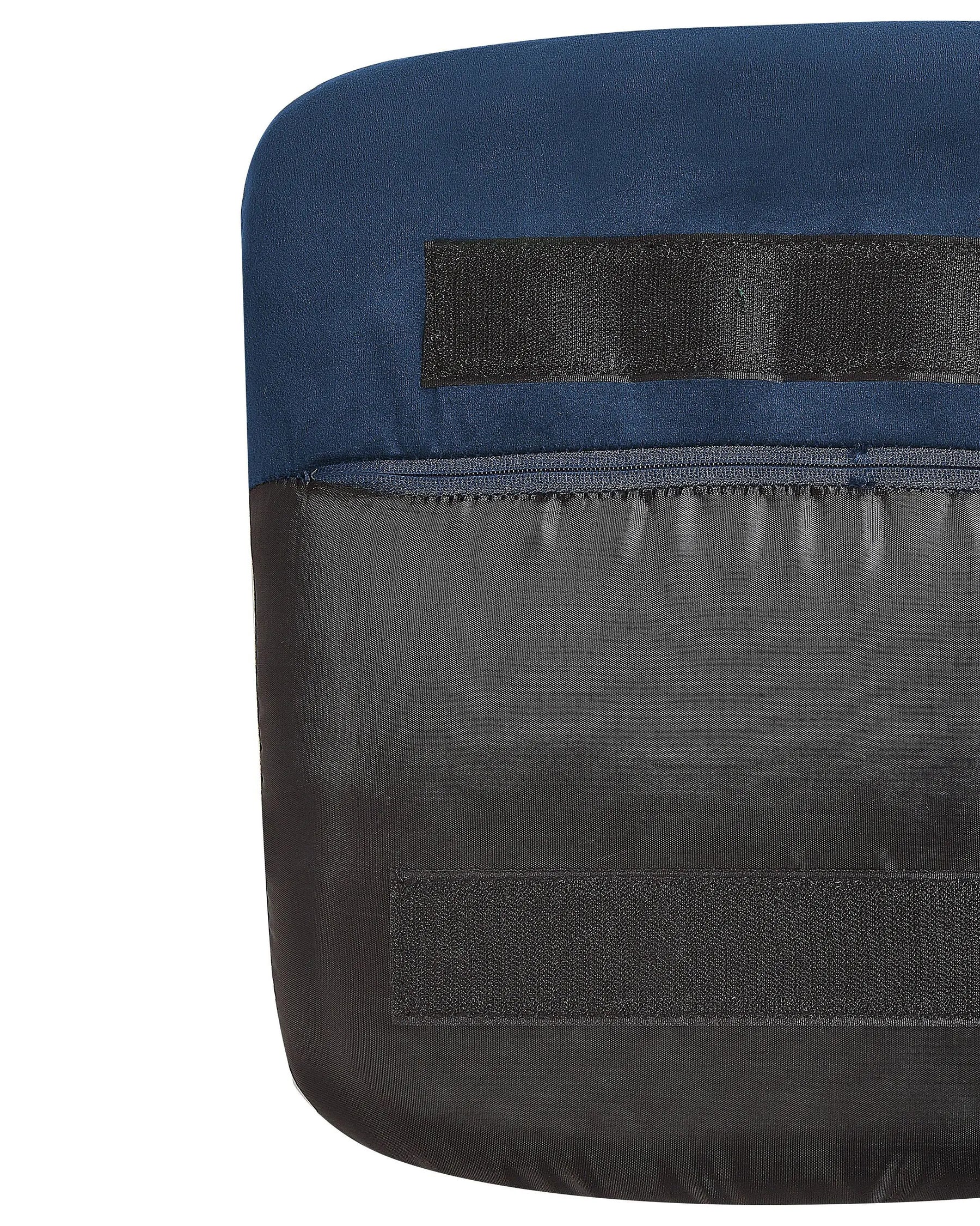 Rocking Chair LIARUM Velvet Navy Blue