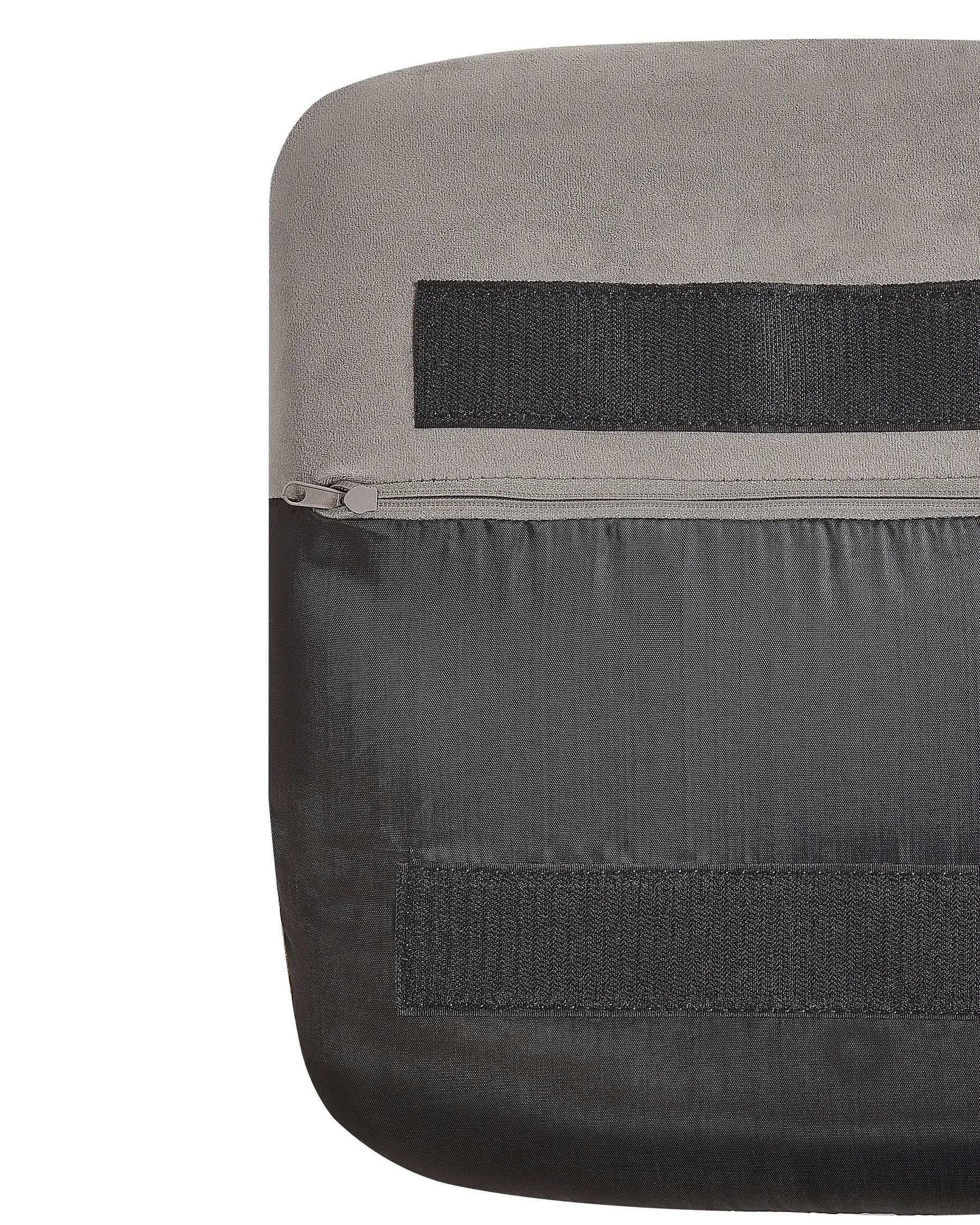 Rocking Chair LIARUM Velvet Grey