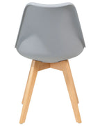 Set of 2 Dining Chairs DAKOTA II Grey