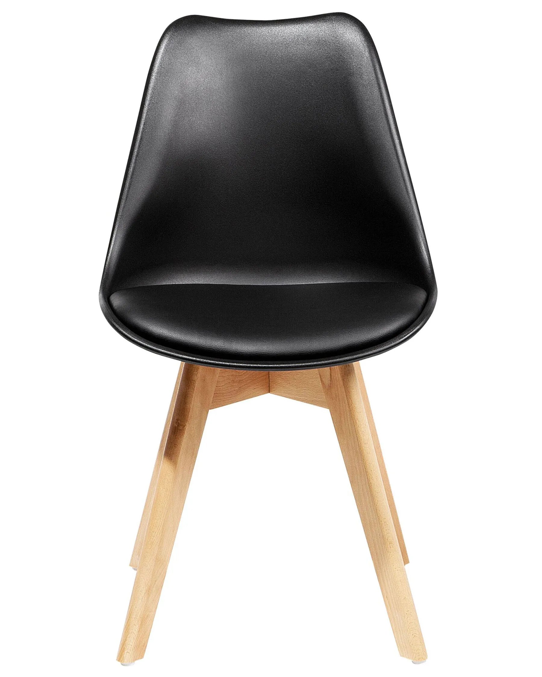 Set of 2 Dining Chairs DAKOTA II Black