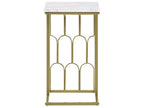 Side Table PANDALE White Marble