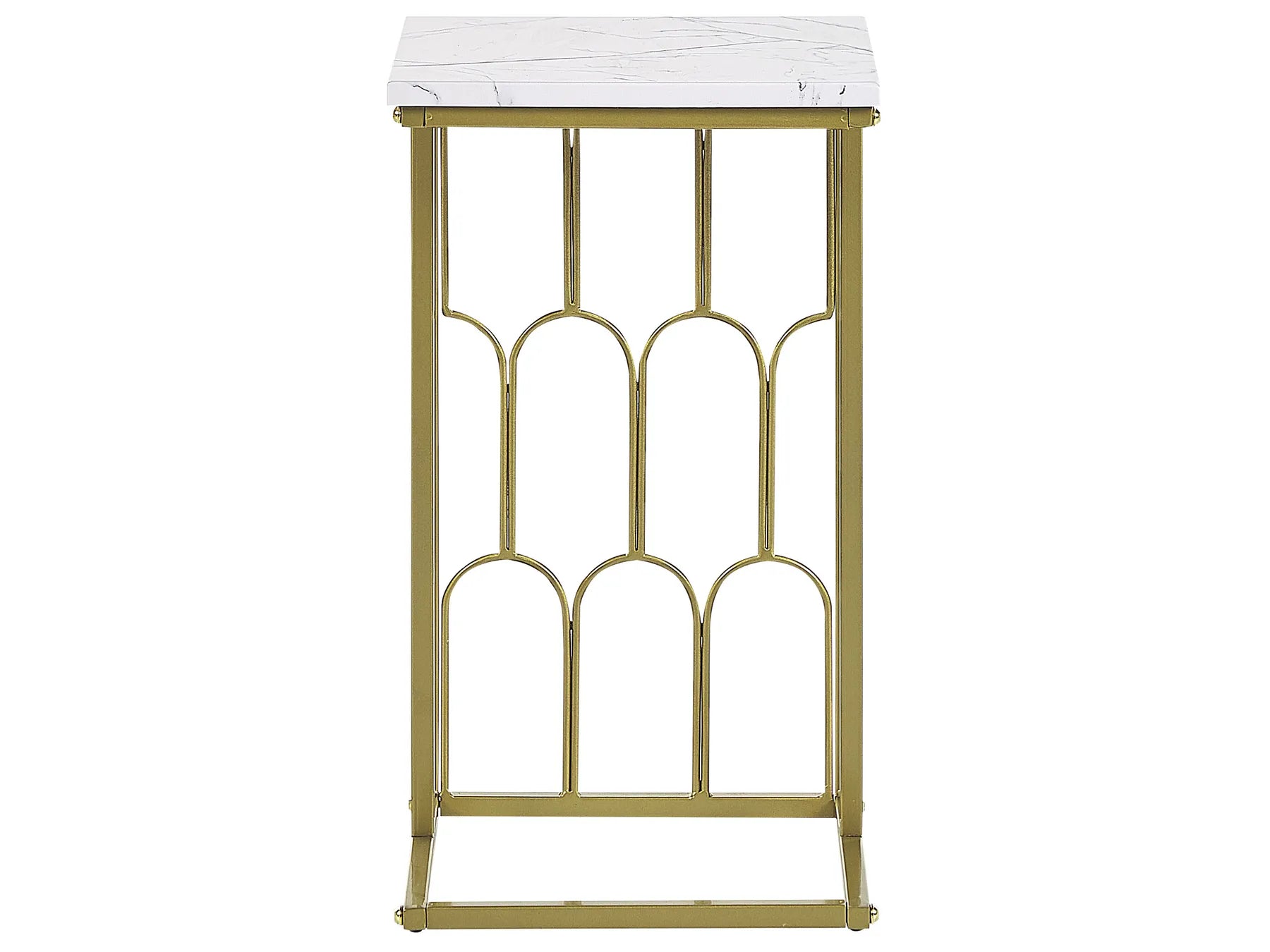 Side Table PANDALE White Marble