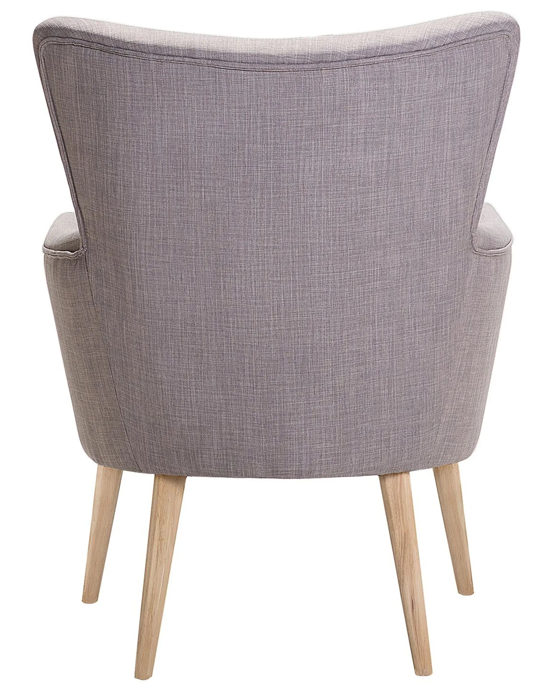 Armchair ANGEN Fabric Light Grey