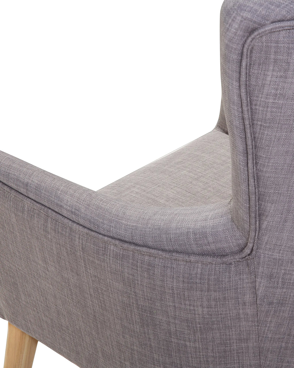 Armchair ANGEN Fabric Light Grey