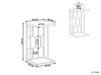 Side Table PANDALE White Marble