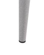 Set of 2 Dining Chairs CAMINO Fabric Light Grey