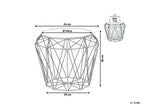 Side Table ELIDA Black
