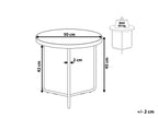 Side Table MELODY Light Brown