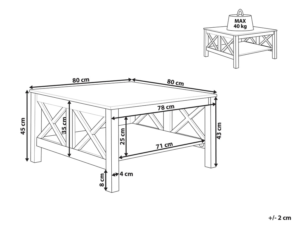 Coffee Table LOTTA White