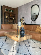 Coffee Table WELTON Dark Brown